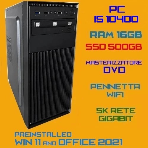Computer fisso cpu - pc,