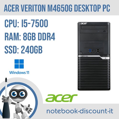 Acer veriton m4650g - desktop, pc