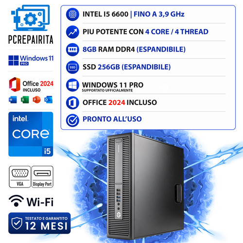 Computer desktop fisso - pc,