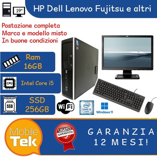 Postazione completa wifi - pc,