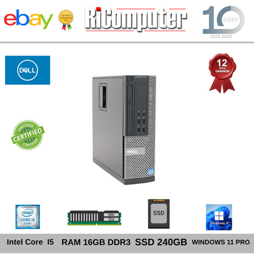Desktop computer fisso - pc,