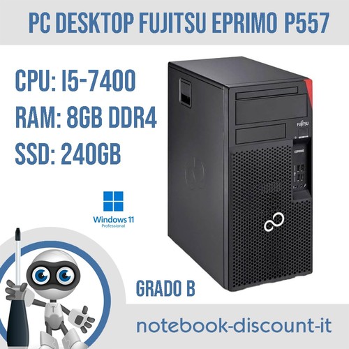 Desktop fujitsu p557 cpu - pc,