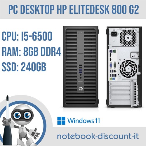 Desktop elitedesk 800 g2 - pc,